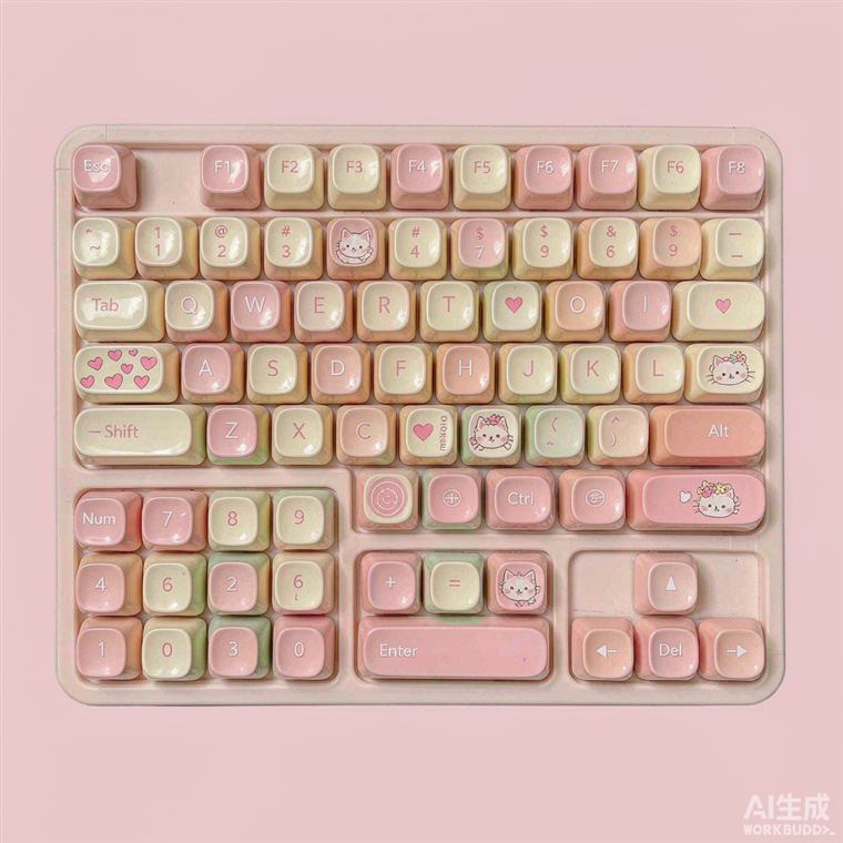 粉色可爱